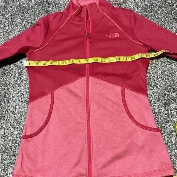 The North Face Womens Cinder 100 Jacket Full Zip Pink Two Tone XS - Picture 3 of 11